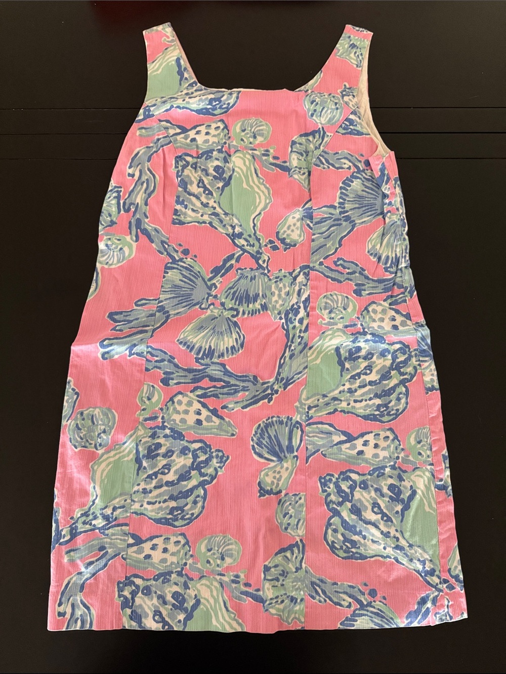 Lilly Pulitzer Pink Shell-Print Pencil Dress